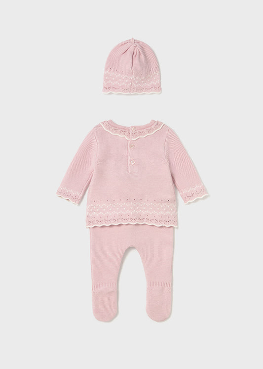 Leg warmer & hat set