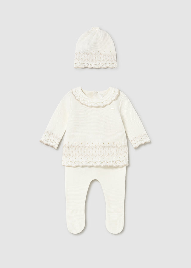 Leg warmer & hat set