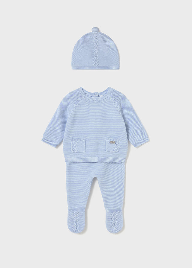 Leg warmer & hat set