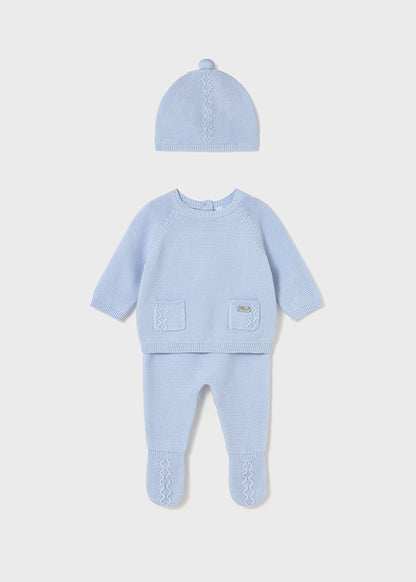 Leg warmer & hat set