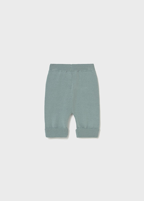 Long knit 3-piece trouset set