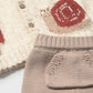 Long knit 3-piece trouset set