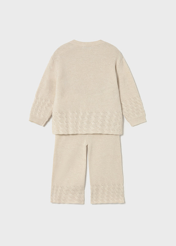 Knit pants set