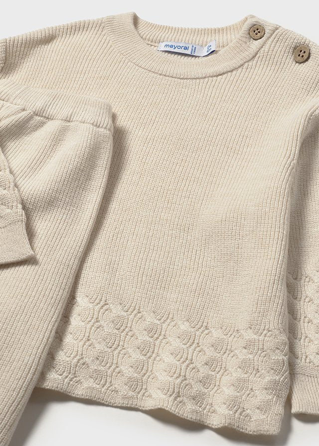 Knit pants set