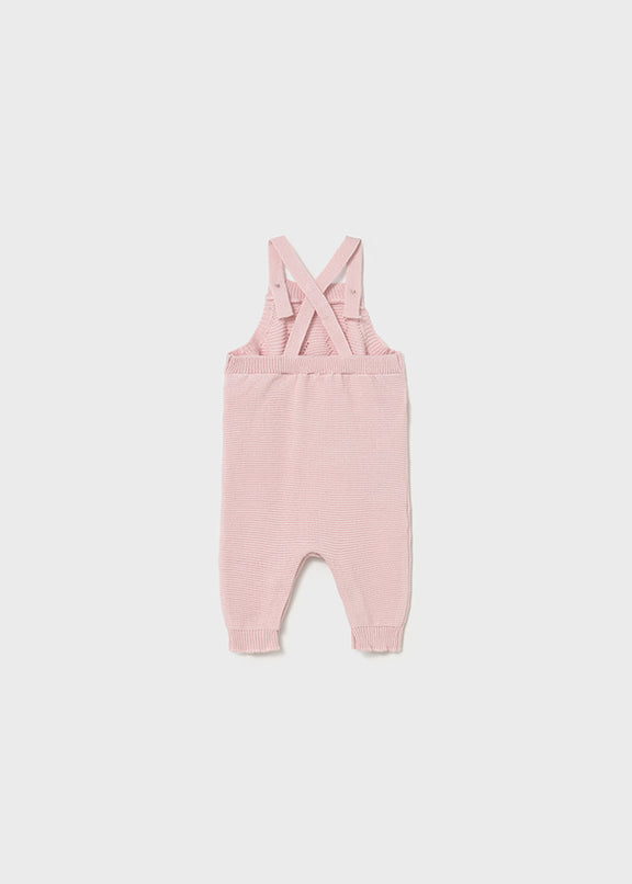 Knit dungarees set