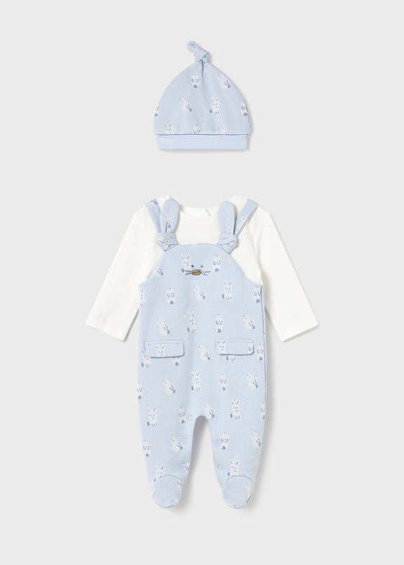 Dungaree with hat
