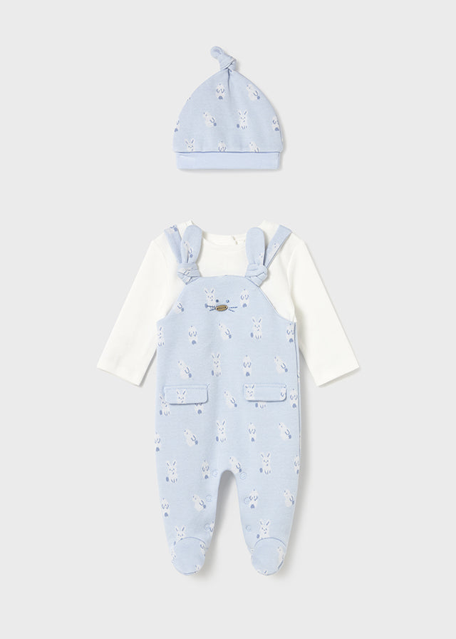 Dungaree with hat