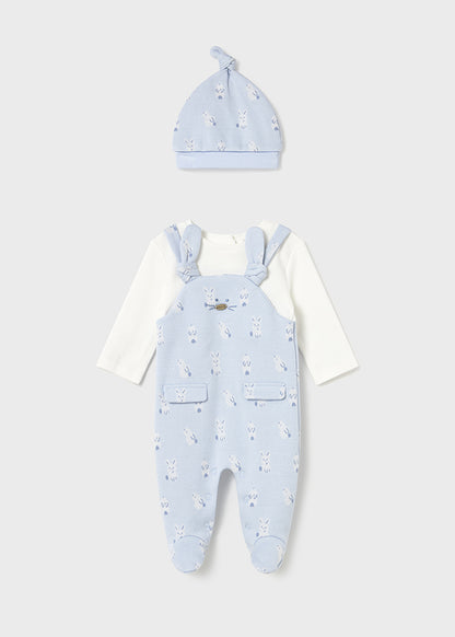 Dungaree with hat