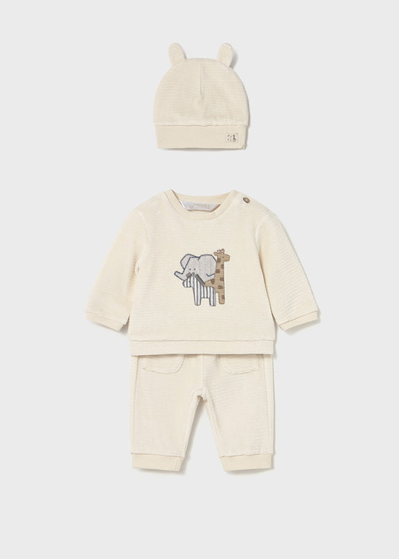 3-piece corduroy tracksuit