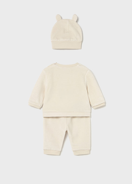 3-piece corduroy tracksuit