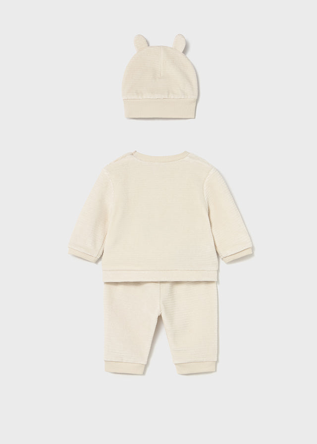 3-piece corduroy tracksuit
