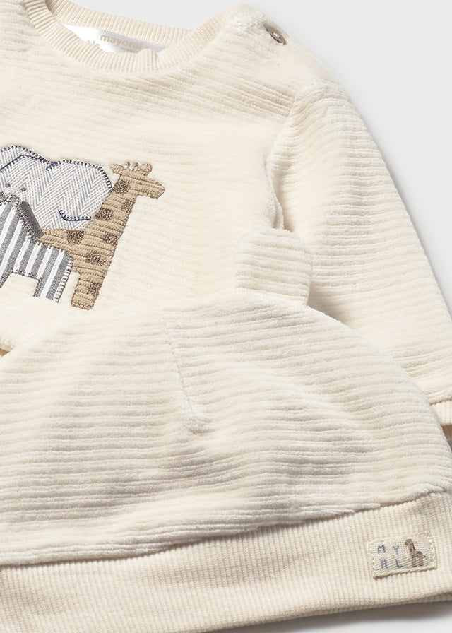 3-piece corduroy tracksuit