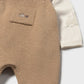 Knit dungarees set