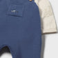 Knit dungarees set