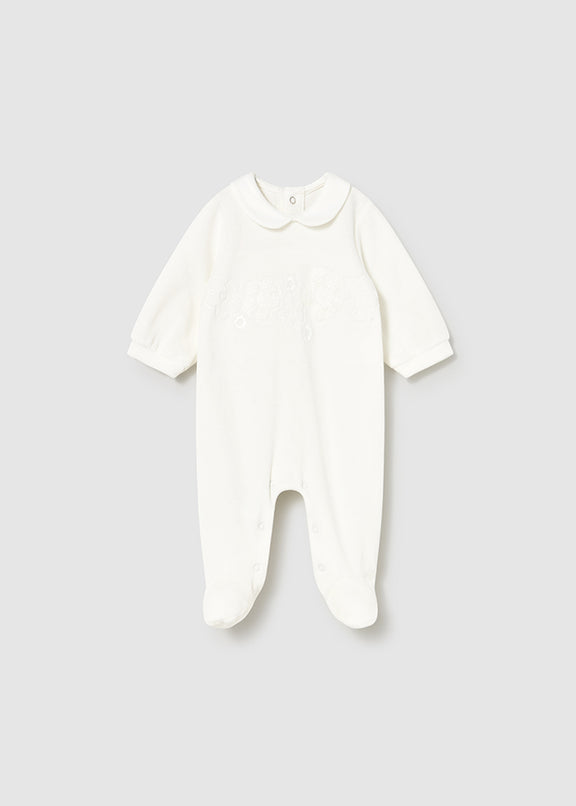 Velour onesie