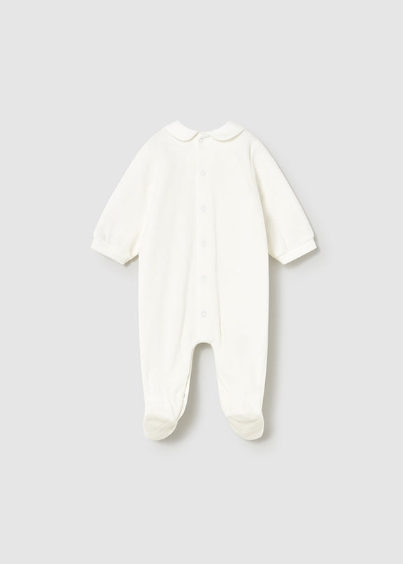Velour onesie
