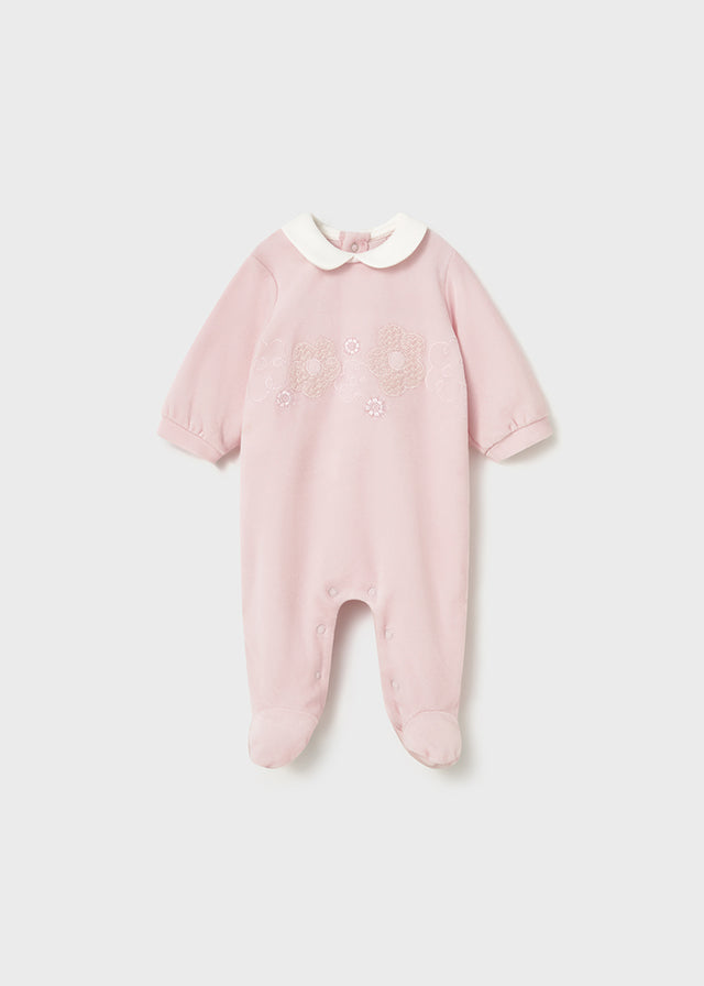 Velour onesie