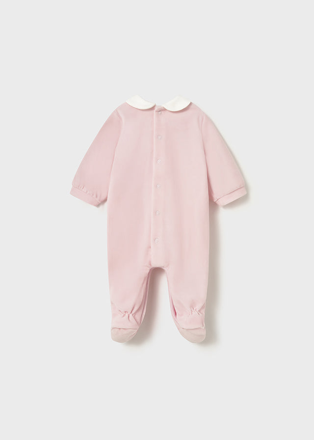 Velour onesie