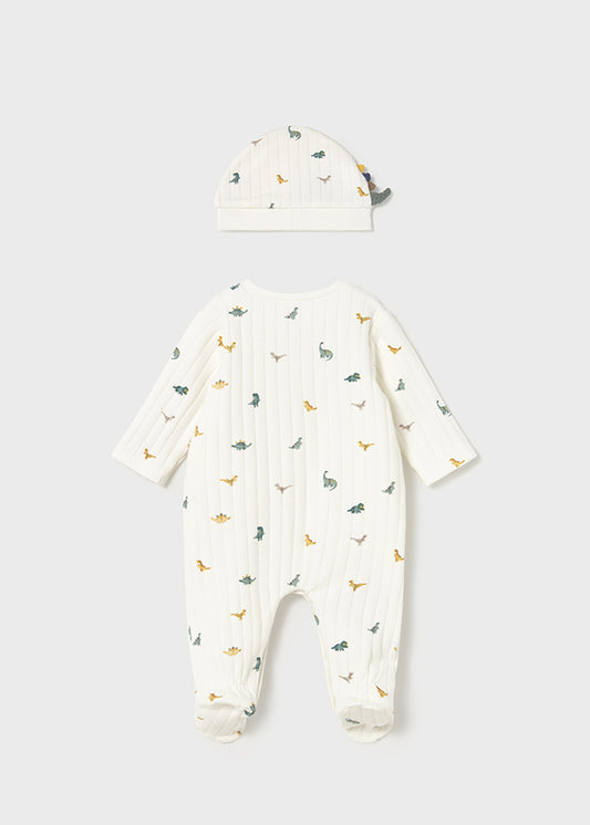 Dungaree and hat set