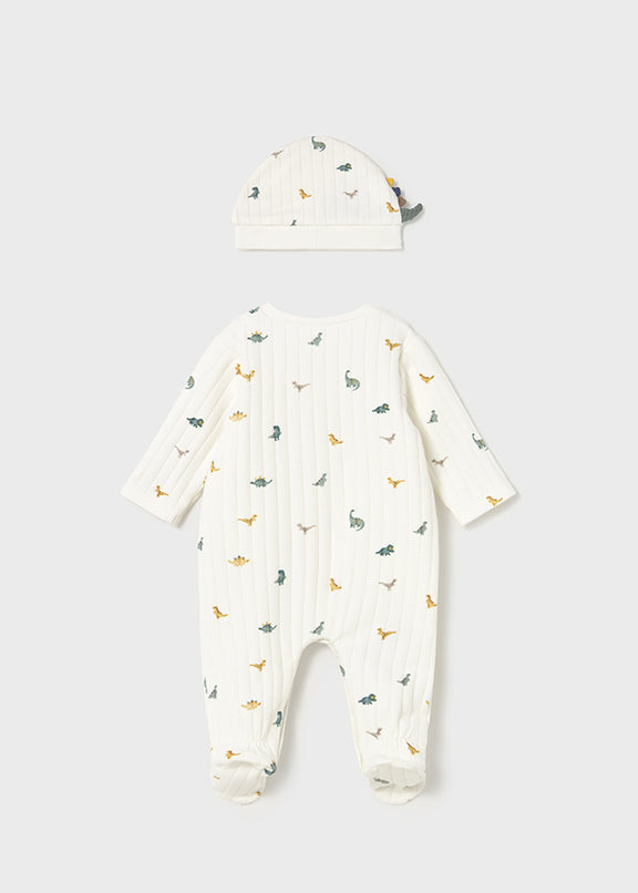 Dungaree and hat set