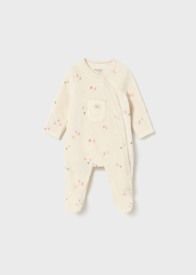 Velour onesie