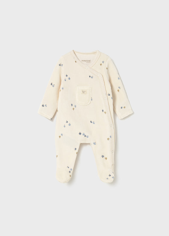 Velour onesie