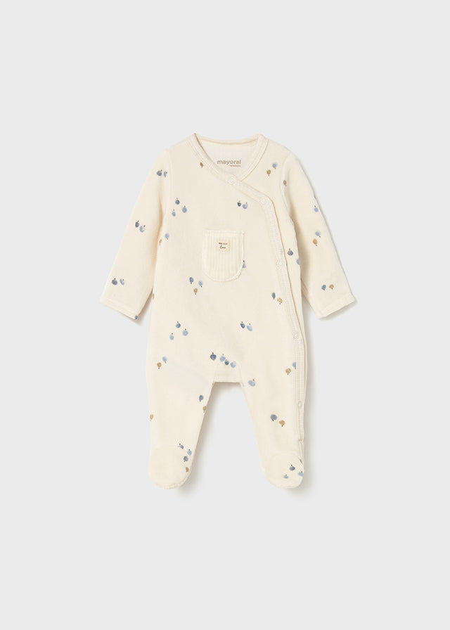 Velour onesie
