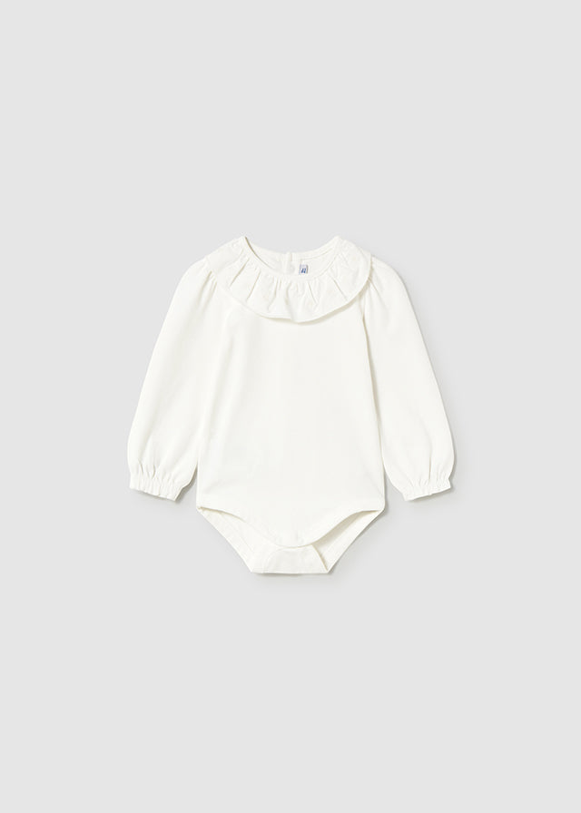 Body with embroidered collar
