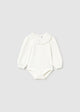 Body with embroidered collar