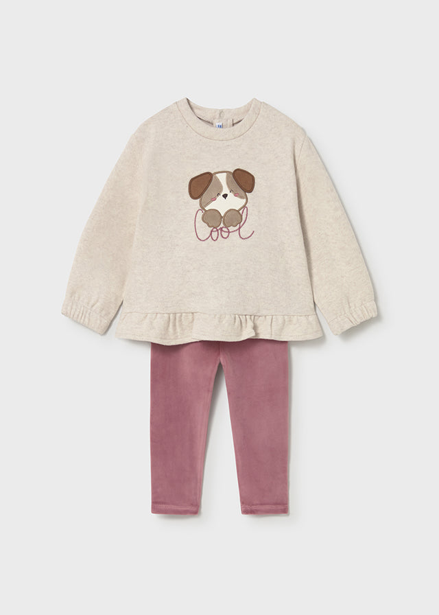 Pullover and leggings set