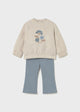 Pullover and leggings set