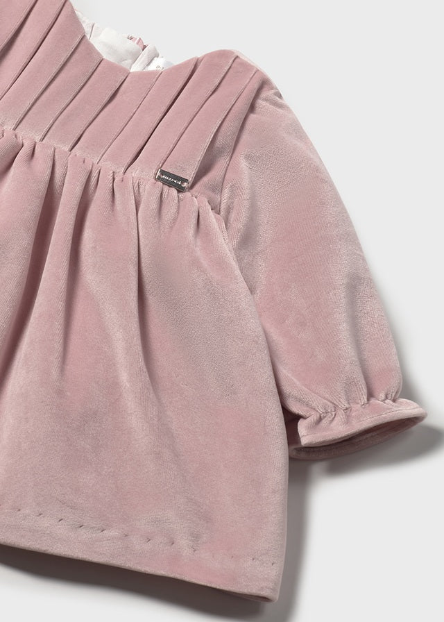 Velvet dress S/s