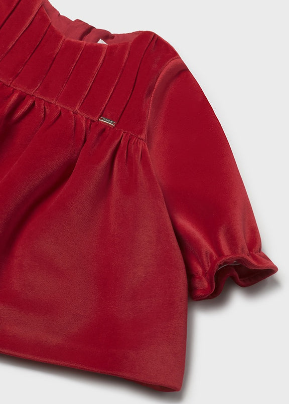 Velvet dress S/s
