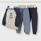 2 pants combined tracksuit