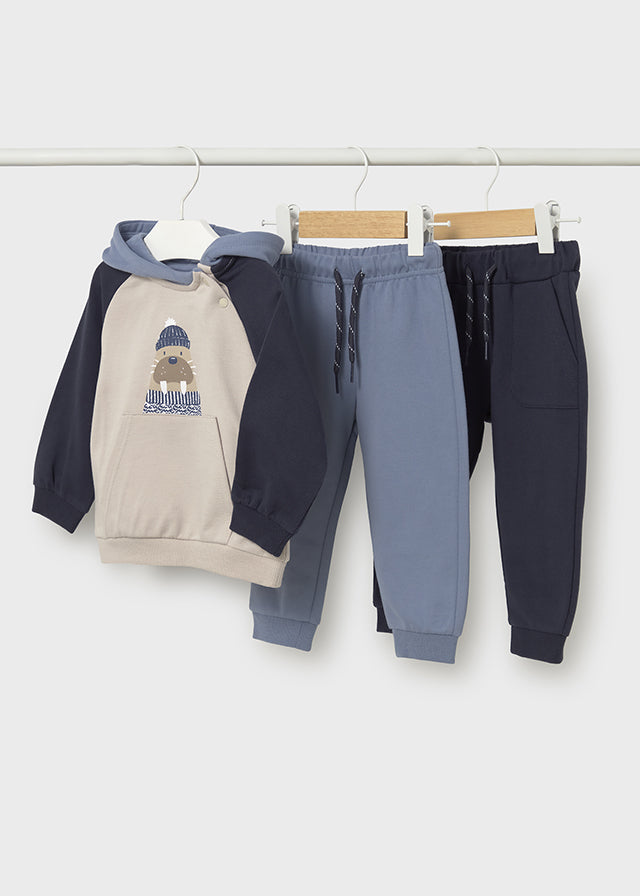 2 pants combined tracksuit