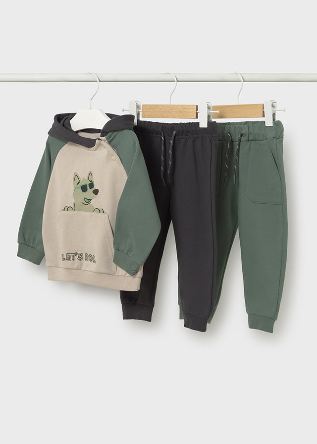 2 pants combined tracksuit