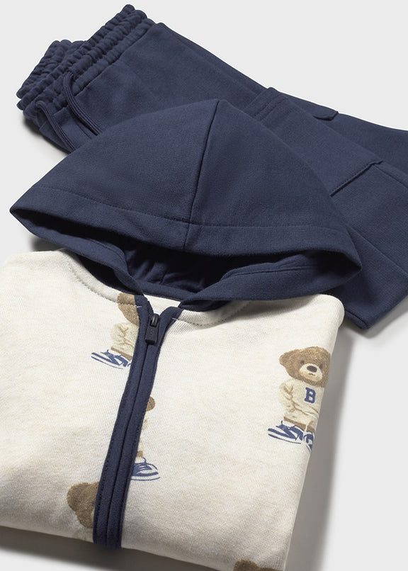 3-piece print tracksuit