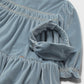 Velvet dress with headband