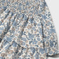 Printed velvet dress