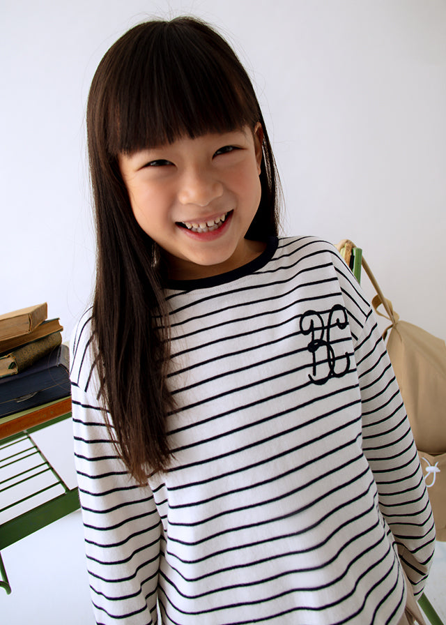 L/s stripes t-shirt