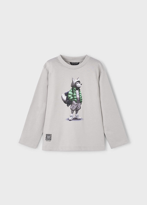 L/s "wolf" shirt
