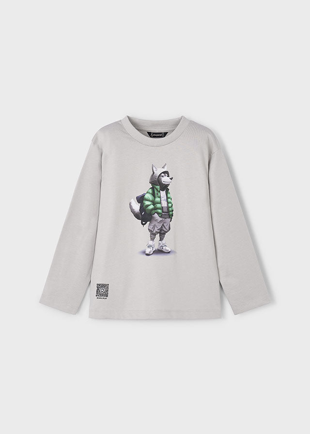 L/s "wolf" shirt