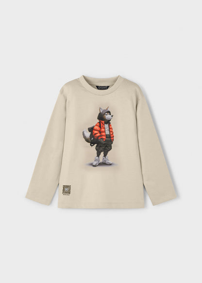 L/s "wolf" shirt