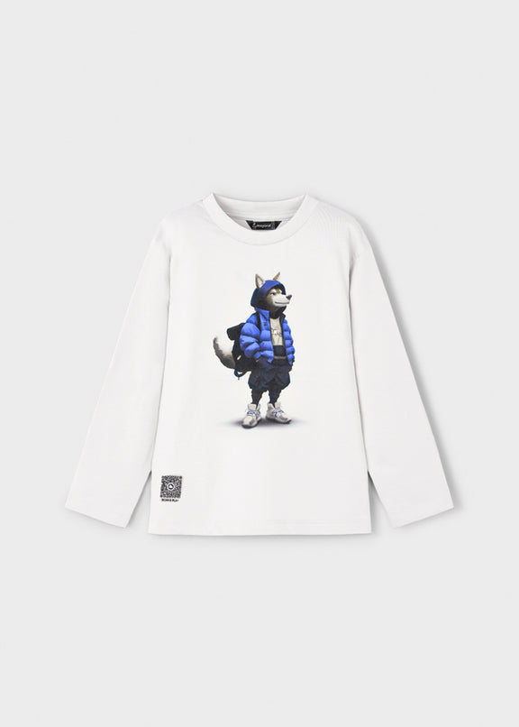 L/s "wolf" shirt