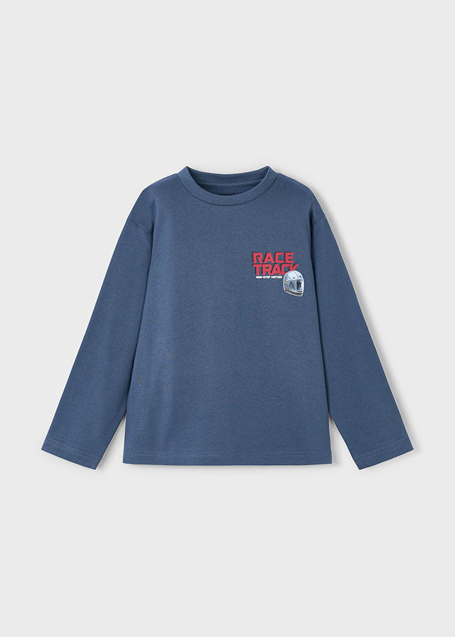 L/s "race track" shirt