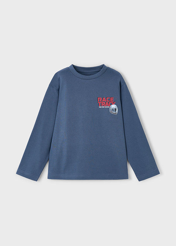 L/s "race track" shirt