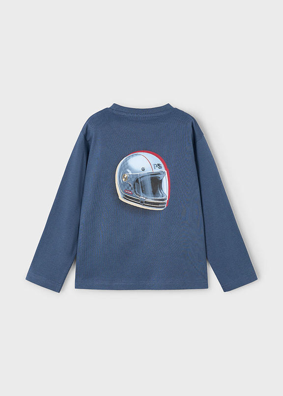 L/s "race track" shirt