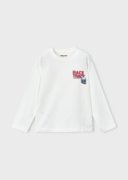L/s "race track" shirt