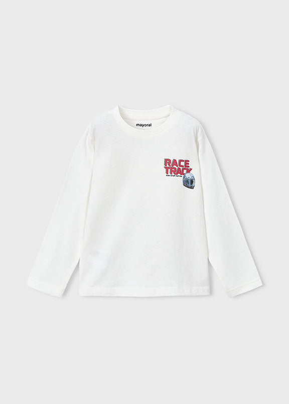L/s "race track" shirt