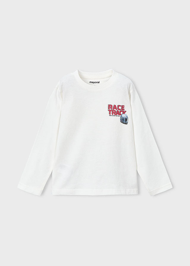 L/s "race track" shirt